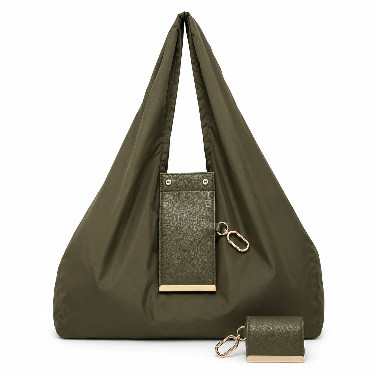 Bolsa reutilizable que siempre llevas contigo.